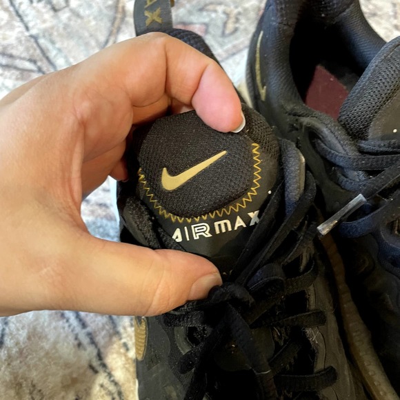 Nike Air Max Genome Men\'s Shoes Sneakers Black Gold White SZ 9.5 main image 10